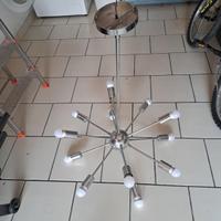 Lampadario da soggiorno molto luminoso