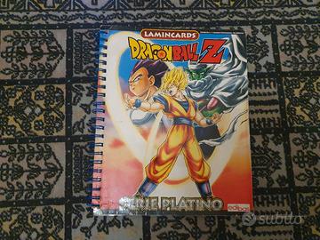 raccoglitore dragonball z serie platino con 117 