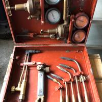 Kit taglio e saldatura ossiacetilenica cannello