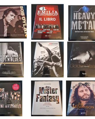 18 Libri fotografici musicali