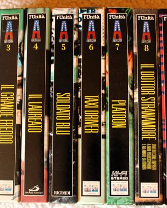 Videocassette Serie Completa AMERICANA l'Unità