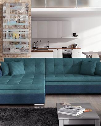 DIVANO ANGOLARE CON LA PENISOLA LARGHISSIMA!