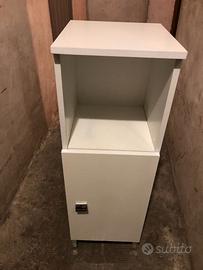 Mobile bagno bianco 33.5x31.5x95cm