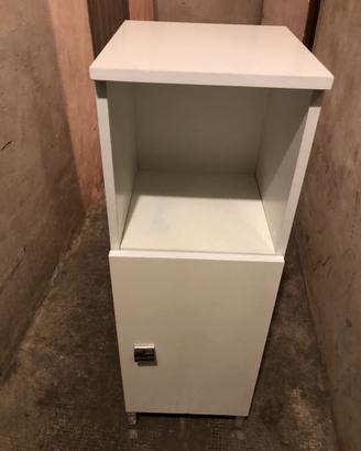 Mobile bagno bianco 33.5x31.5x95cm