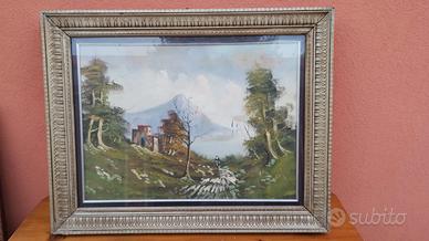 Quadro olio su tela