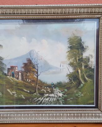 Quadro olio su tela