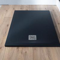 Piatto doccia pietra nero 120x70x3