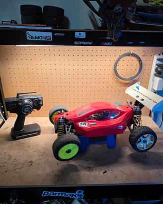 caster fusion brushless 1:8 buggy 4w