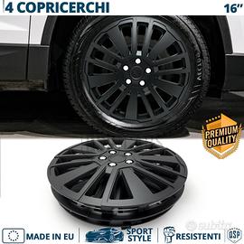 Copricerchi per SUZUKI 16'' NERE con 15 Razze