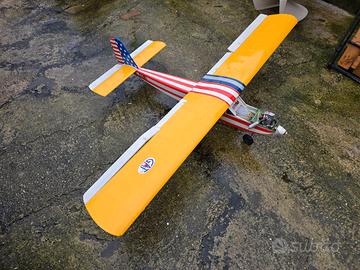 Grande Modellino Aereo Motore A Scoppio