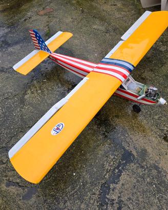 Grande Modellino Aereo Motore A Scoppio