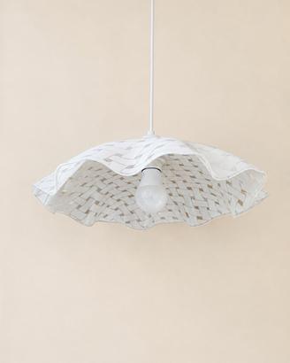 Lampadario Shabby chic in vetro 