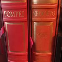 2 VOLUMI TRECCANI POMPEI MEDIOEVO GIOIELLI D'ARTE