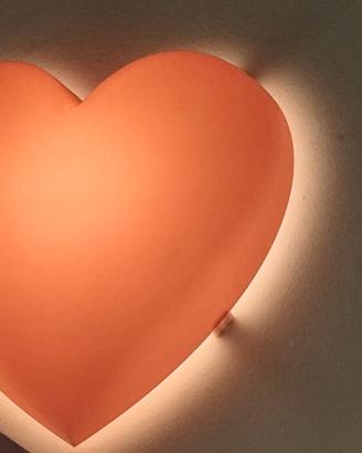 Lampada da muro forma cuore ❤️