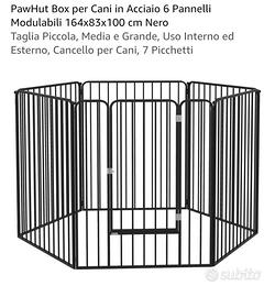 Box recinto  per cani grandi modulare