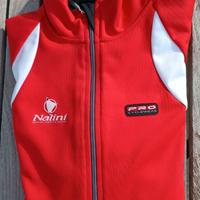 Giacca ciclismo rossa Nalini, donna, taglia M, zip