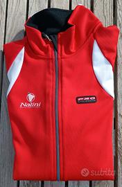 Giacca ciclismo rossa Nalini, donna, taglia M, zip