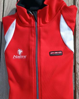 Giacca ciclismo rossa Nalini, donna, taglia M, zip