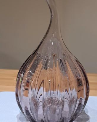 Vaso taglia media vetro di Murano stile Salviati