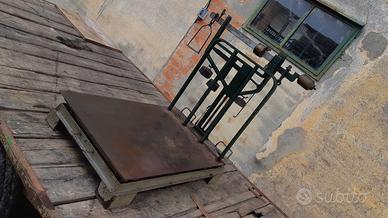 Bilancia bascula funzionante