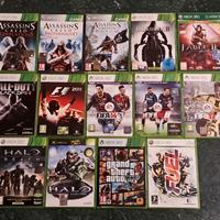 lotto dozzina di videogiochi per xbox 360