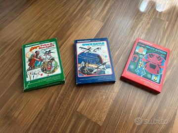 Nr. 3 giochi per Intellivision Mattel Electronics