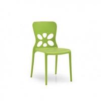 1 Sedia Neon Calligaris Verde Impilabile