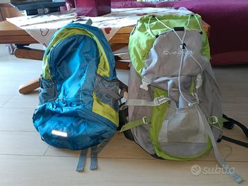 Zaino escursionismo 40 litri + altro