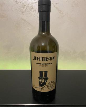 Bottiglia Amaro JEFFERSON Vuota