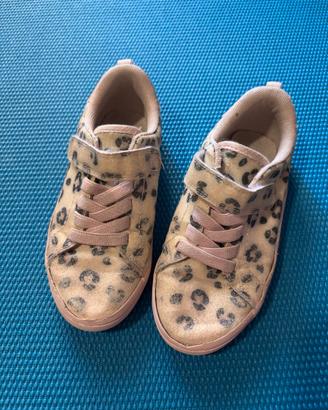 Sneakers Scarpe ginnastica H&M rosa antico con sta