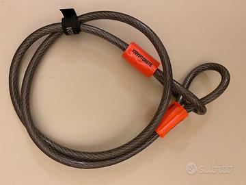 Cavo acciaio antifurto Kryptonite