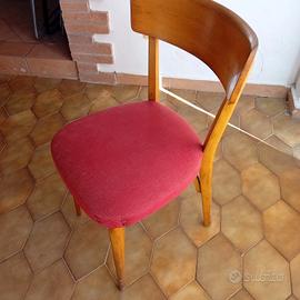Sedie in legno vintage 
