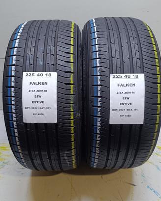 2 GOMME 225 40 18 FALKEN 2024 RIF4658