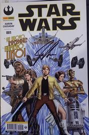 FUMETTI STAR WATS 2015 AARON CASSIDY PANINI