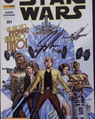 FUMETTI STAR WATS 2015 AARON CASSIDY PANINI