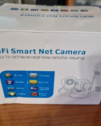 WiFi Smart Net Camera Pan/Tilt IR Audio + SD 16 GB