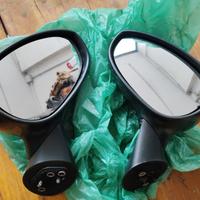 Specchietti originali per  Fiat500  elettrici blu 