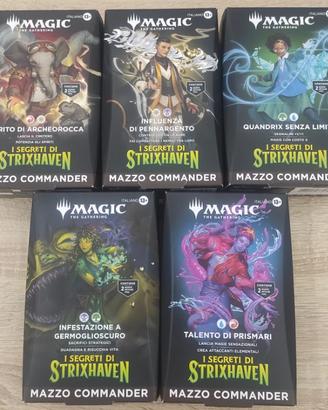 Commander Strixhaven Ita e Eng mtg edh tcg