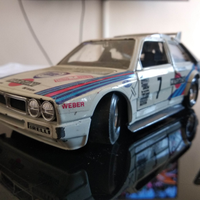 Modellino Lancia Delta S4 martini equipe 7