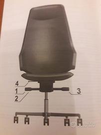 Sedia di design LUXY