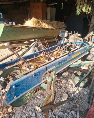 andanatore  a nastro per foraggi e fieno