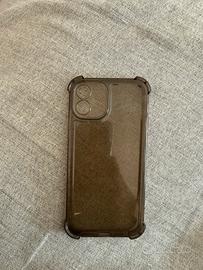 Cover iPhone 12 trasparente con toni scuri