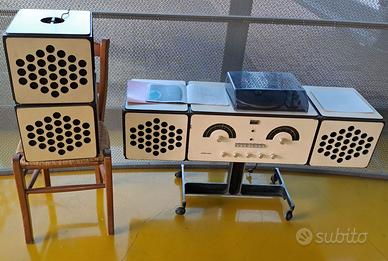 BRIONVERA RR126 Fo-St, RARO radiofonografo BERGAMO