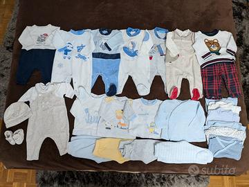 lotto vestiti neonato 3 mesi