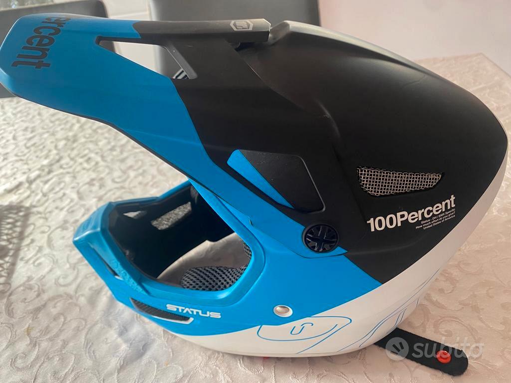 100% Casco Status Garda Blu/Bianco/Nero - Biciclette In vendita a Varese