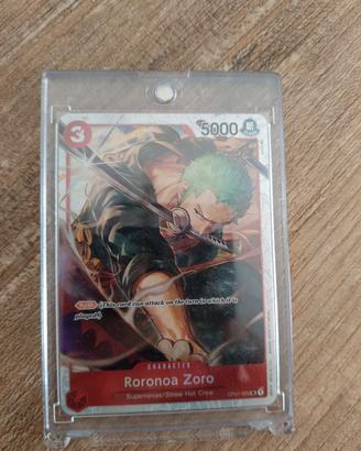 carta da collezione  Roronoa Zoro