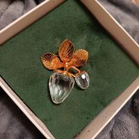 Spilla Fragola Swarovski Crystal Memories – Grande