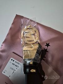 Cintura Marc Ellis tg 85 Nera e Marrone donna