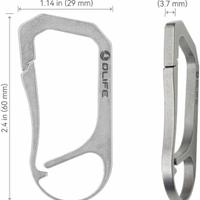 Moschettone titanio Olife