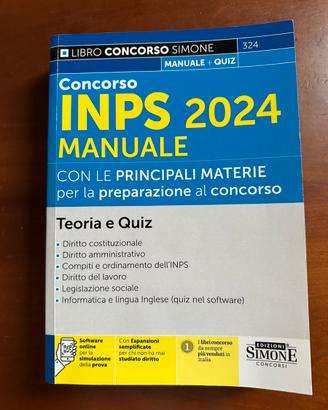 Manuale concorso INPS